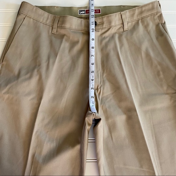 Lee Khaki Straight Leg 36x34 Custom Fit Collection - Picture 7 of 12
